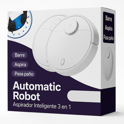 Robot MaxClean Aspirador Inteligente Smart 2000 [PAGA 1 Y LLÉVATE 2]